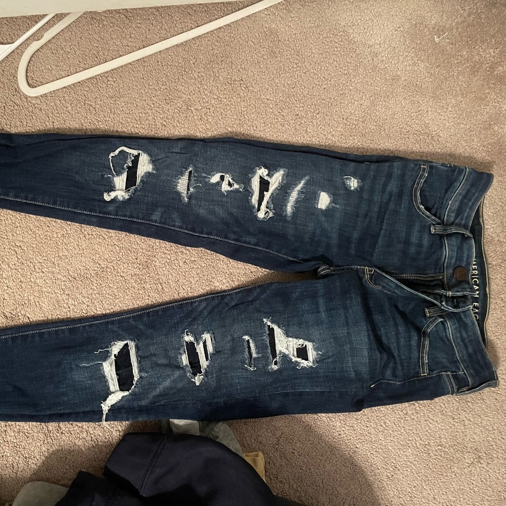 American Eagle Dark Wash Skinny Jeans